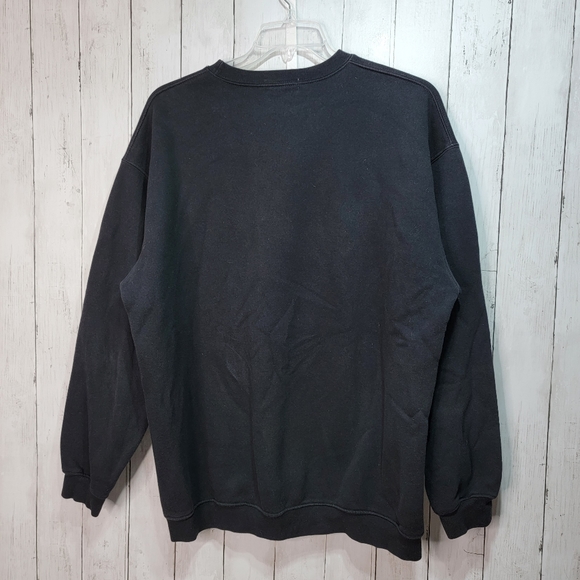 MM III Goods Men's Black Heavyweight Crewneck Sweatshirt Cotton Blend Size XL. - Picture 6 of 6